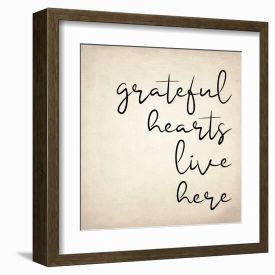 Grateful Hearts-Kimberly Allen-Framed Art Print