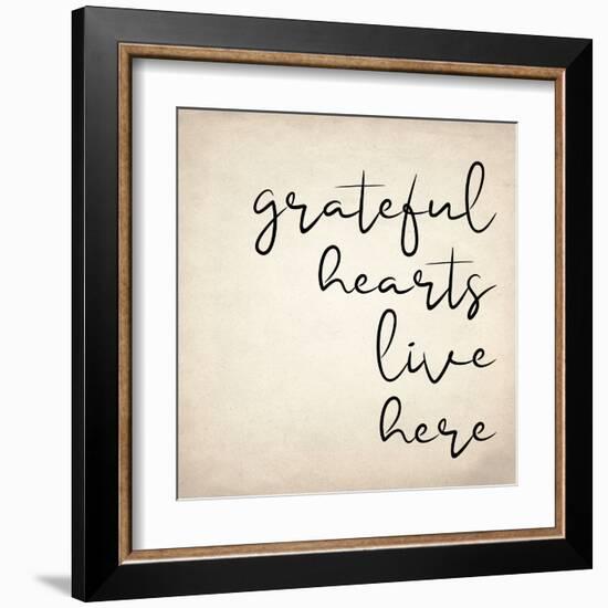 Grateful Hearts-Kimberly Allen-Framed Art Print