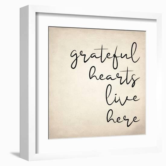 Grateful Hearts-Kimberly Allen-Framed Art Print