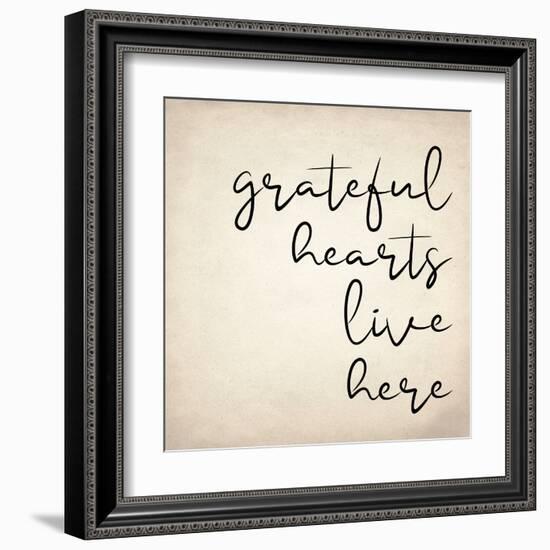 Grateful Hearts-Kimberly Allen-Framed Art Print