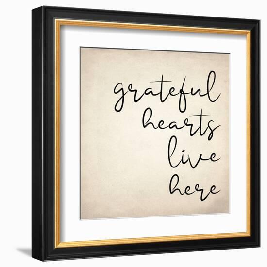 Grateful Hearts-Kimberly Allen-Framed Art Print