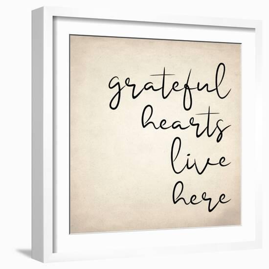 Grateful Hearts-Kimberly Allen-Framed Premium Giclee Print