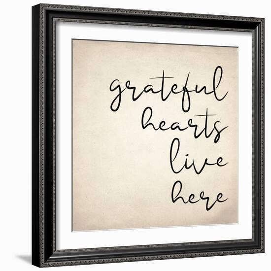 Grateful Hearts-Kimberly Allen-Framed Premium Giclee Print