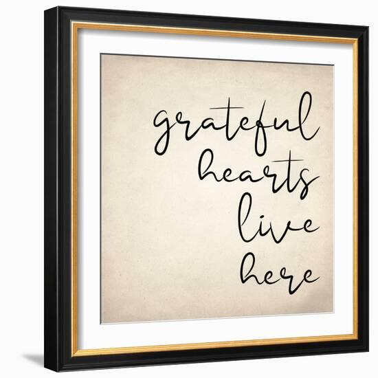 Grateful Hearts-Kimberly Allen-Framed Premium Giclee Print