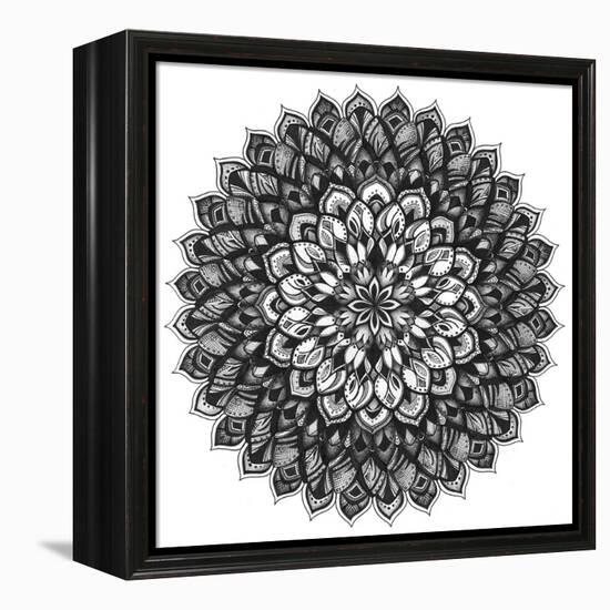 Gratitude Mandala-Nicky Kumar-Framed Premier Image Canvas