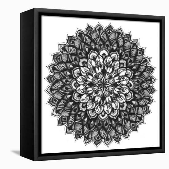 Gratitude Mandala-Nicky Kumar-Framed Premier Image Canvas