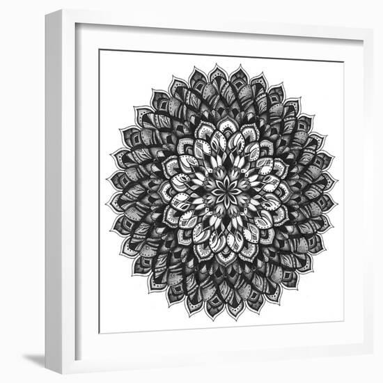 Gratitude Mandala-Nicky Kumar-Framed Premium Giclee Print