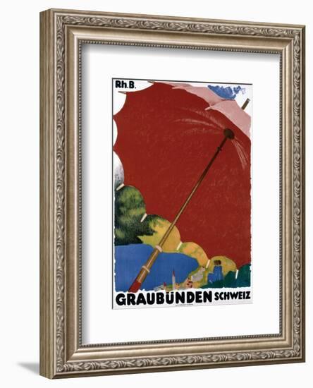 Graubunden, Schweiz-Augusto Giacometti-Framed Art Print