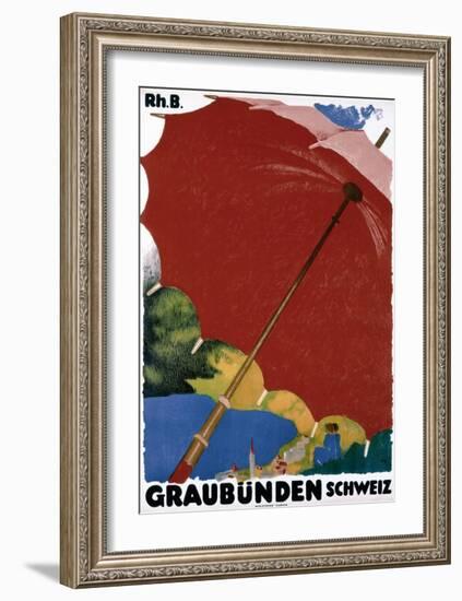 Graubunden, Schweiz-Augusto Giacometti-Framed Art Print