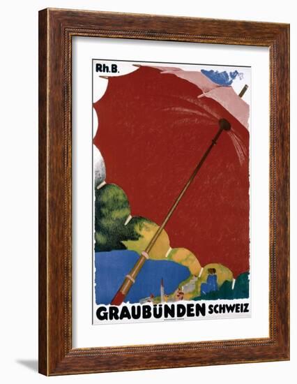 Graubunden, Schweiz-Augusto Giacometti-Framed Art Print