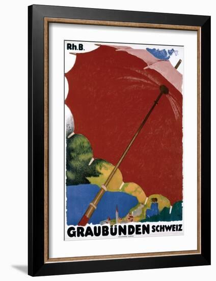 Graubunden, Schweiz-Augusto Giacometti-Framed Art Print