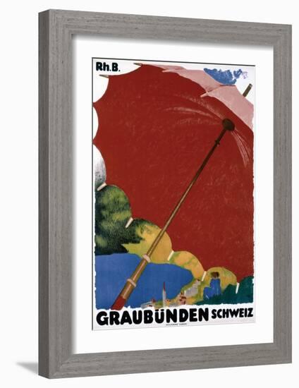 Graubunden, Schweiz-Augusto Giacometti-Framed Art Print