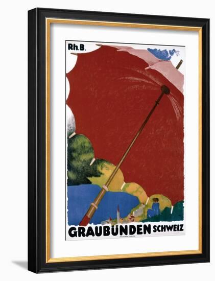 Graubunden, Schweiz-Augusto Giacometti-Framed Art Print