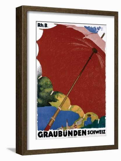 Graubunden, Schweiz-Augusto Giacometti-Framed Art Print