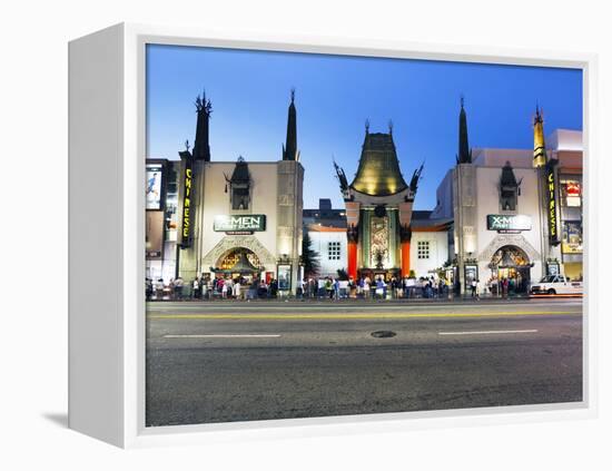 Grauman's Chinese Theatre, Hollywood Boulevard, Los Angeles, California, United States of America,-Gavin Hellier-Framed Premier Image Canvas