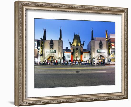 Grauman's Chinese Theatre, Hollywood Boulevard, Los Angeles, California, United States of America,-Gavin Hellier-Framed Photographic Print