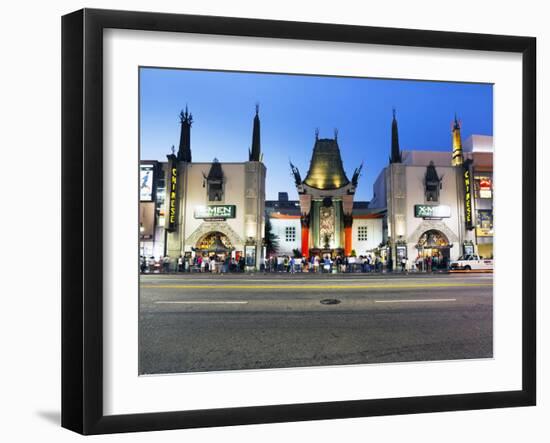 Grauman's Chinese Theatre, Hollywood Boulevard, Los Angeles, California, United States of America,-Gavin Hellier-Framed Photographic Print