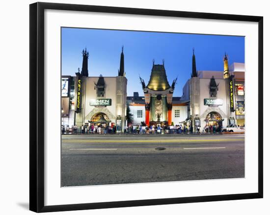 Grauman's Chinese Theatre, Hollywood Boulevard, Los Angeles, California, United States of America,-Gavin Hellier-Framed Photographic Print