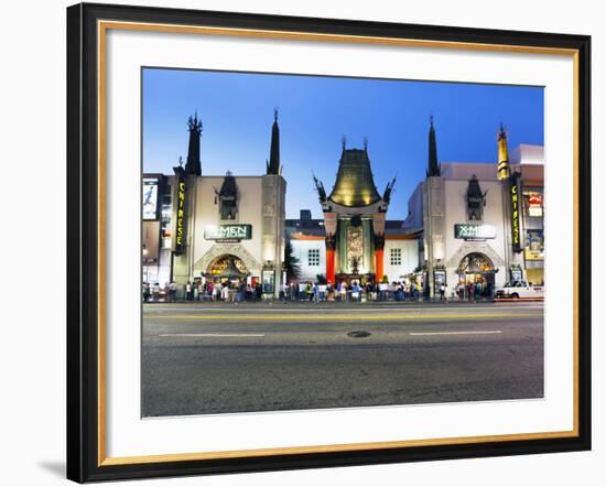 Grauman's Chinese Theatre, Hollywood Boulevard, Los Angeles, California, United States of America,-Gavin Hellier-Framed Photographic Print