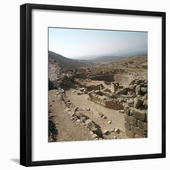 Grave circle A in the citadel at Mycenae, 16th century BC-Unknown-Framed Photographic Print