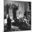 Grave Soldier on Cot Next to Ornate Confessional in Makeshift Hospital in Cens Cathedral-W^ Eugene Smith-Mounted Photographic Print