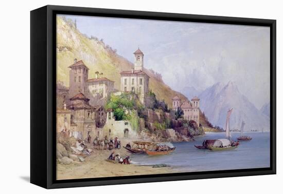 Gravedona, Lake Como, 1895-William Callow-Framed Premier Image Canvas