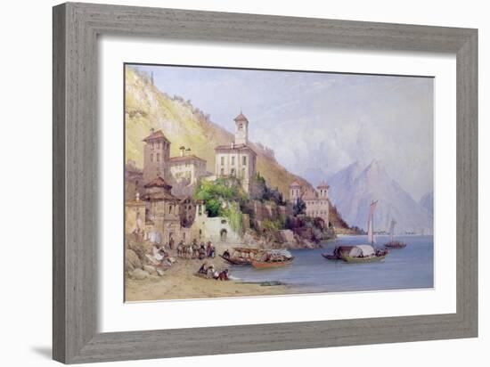 Gravedona, Lake Como, 1895-William Callow-Framed Giclee Print