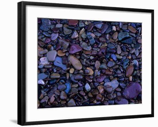 Gravel in Mountain Creek, Montana, USA-Jerry Ginsberg-Framed Photographic Print