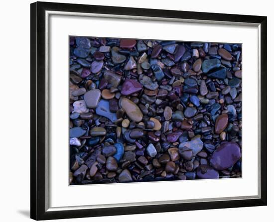 Gravel in Mountain Creek, Montana, USA-Jerry Ginsberg-Framed Photographic Print