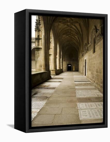 Graves in the Cloisters of Santiago Cathedral, Santiago De Compostela, Galicia, Spain-R H Productions-Framed Premier Image Canvas