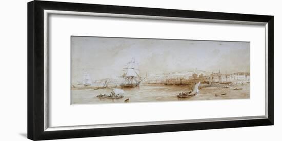 Gravesend, Kent, C1830-Thomas Mann Baynes-Framed Giclee Print