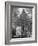 Gravestone of James Butler Hickok with Statue Behind-Alfred Eisenstaedt-Framed Photographic Print