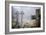 Graveyard in England in Winter-David Baker-Framed Photographic Print