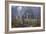 Graveyard in England in Winter-David Baker-Framed Photographic Print