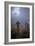 Graveyard in England in Winter-David Baker-Framed Photographic Print