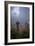 Graveyard in England in Winter-David Baker-Framed Photographic Print