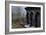 Graveyard in England in Winter-David Baker-Framed Photographic Print