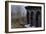 Graveyard in England in Winter-David Baker-Framed Photographic Print