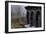 Graveyard in England in Winter-David Baker-Framed Photographic Print