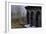 Graveyard in England in Winter-David Baker-Framed Photographic Print