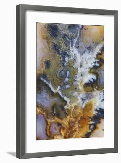 Graveyard Plume Agate, Oregon-Darrell Gulin-Framed Premium Photographic Print