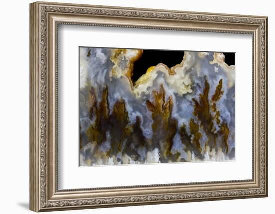 Graveyard Point Plume Agate, Oregon-Darrell Gulin-Framed Photographic Print