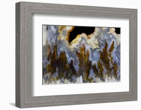 Graveyard Point Plume Agate, Oregon-Darrell Gulin-Framed Photographic Print