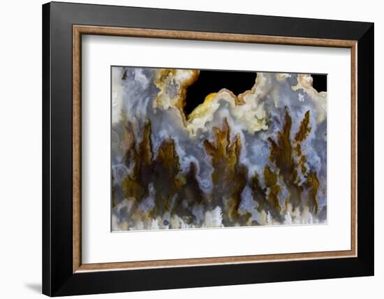 Graveyard Point Plume Agate, Oregon-Darrell Gulin-Framed Photographic Print