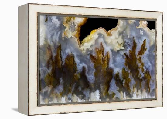 Graveyard Point Plume Agate, Oregon-Darrell Gulin-Framed Premier Image Canvas