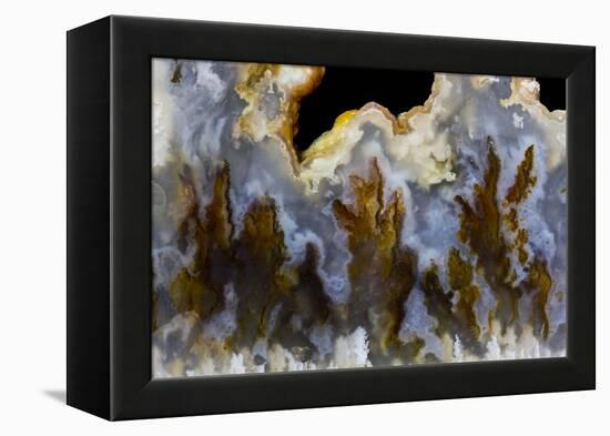 Graveyard Point Plume Agate, Oregon-Darrell Gulin-Framed Premier Image Canvas