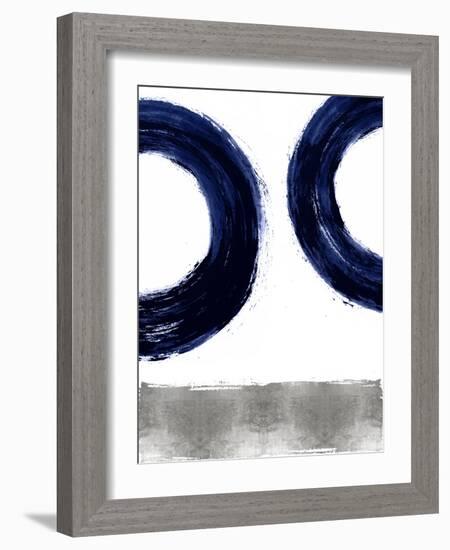 Gravitate Blue II-Ellie Roberts-Framed Art Print