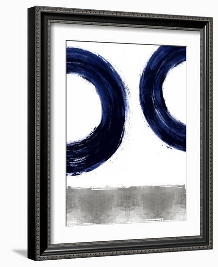 Gravitate Blue II-Ellie Roberts-Framed Art Print