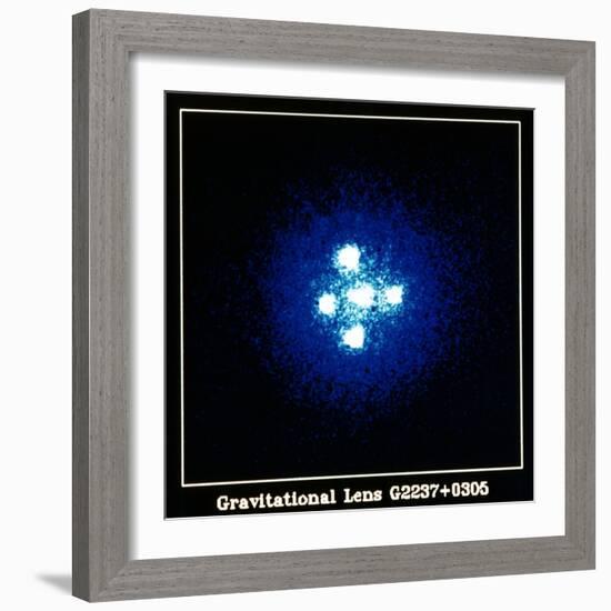 Gravitation Lens-null-Framed Giclee Print