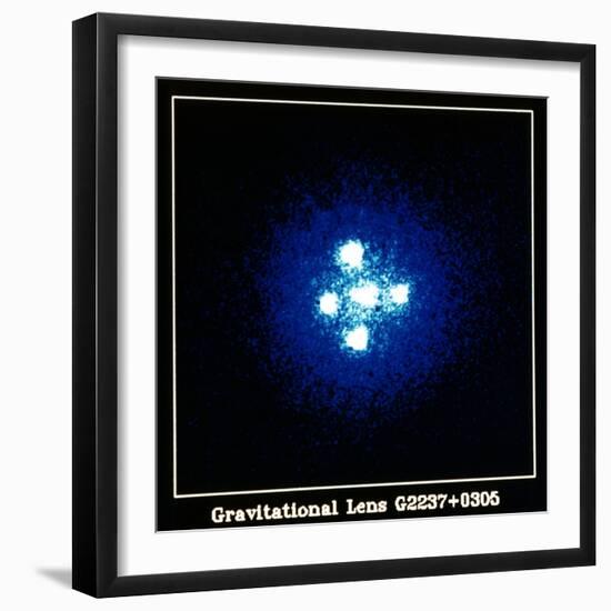 Gravitation Lens-null-Framed Giclee Print